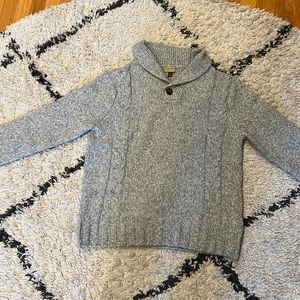 Beautiful Sonoma Grey V Neck Sweater